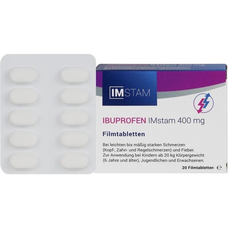 IBUPROFEN IMstam 400 mg Filmtabletten