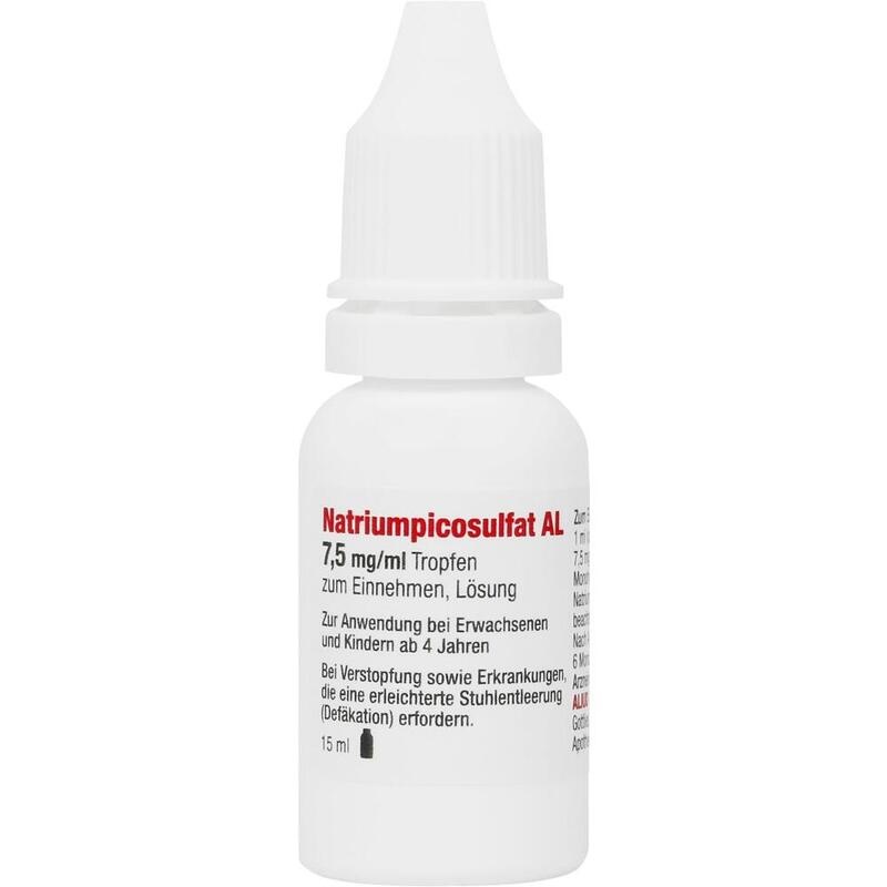 NATRIUMPICOSULFAT AL 7,5 mg/ml Tropfen z.Einnehmen