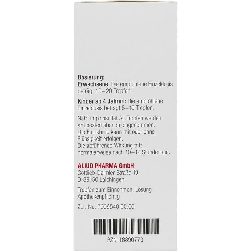 NATRIUMPICOSULFAT AL 7,5 mg/ml Tropfen z.Einnehmen