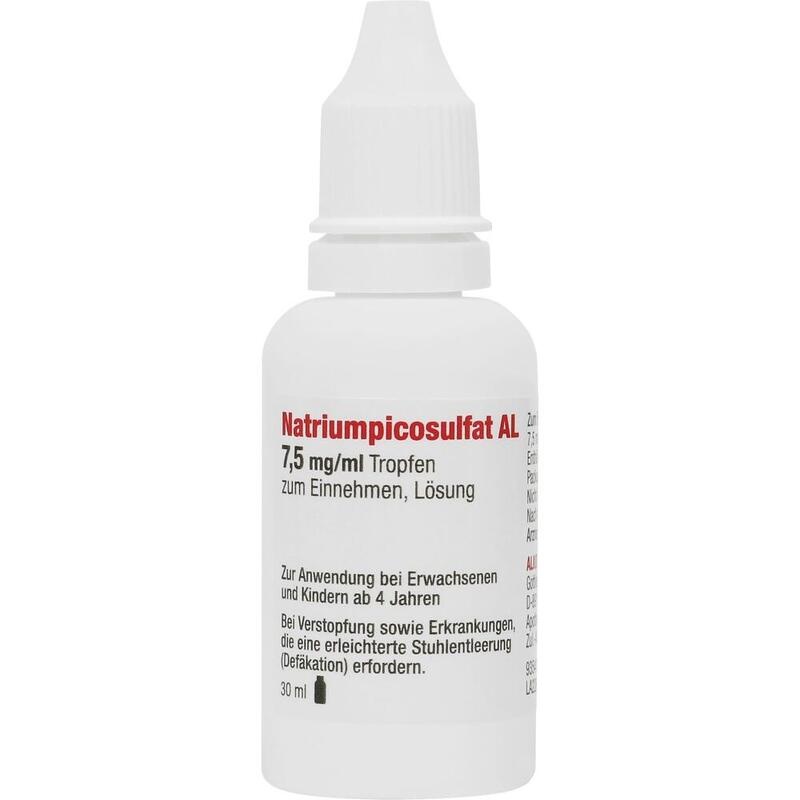 NATRIUMPICOSULFAT AL 7,5 mg/ml Tropfen z.Einnehmen