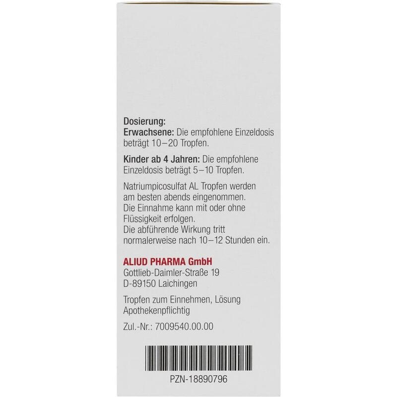 NATRIUMPICOSULFAT AL 7,5 mg/ml Tropfen z.Einnehmen
