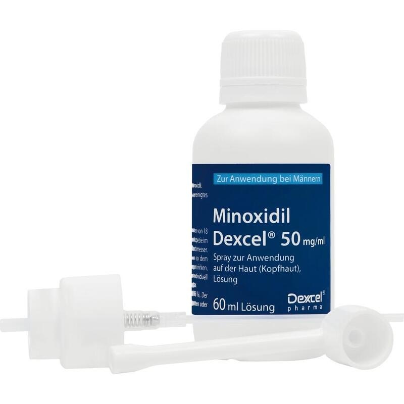 MINOXIDIL Dexcel 50 mg/ml Spray z.Anw.a.d.Kopfhaut