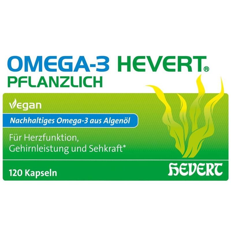 OMEGA-3 HEVERT pflanzlich Weichkapseln