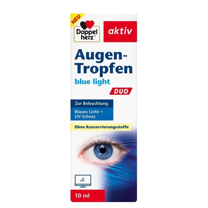DOPPELHERZ Augen-Tropfen blue light DUO