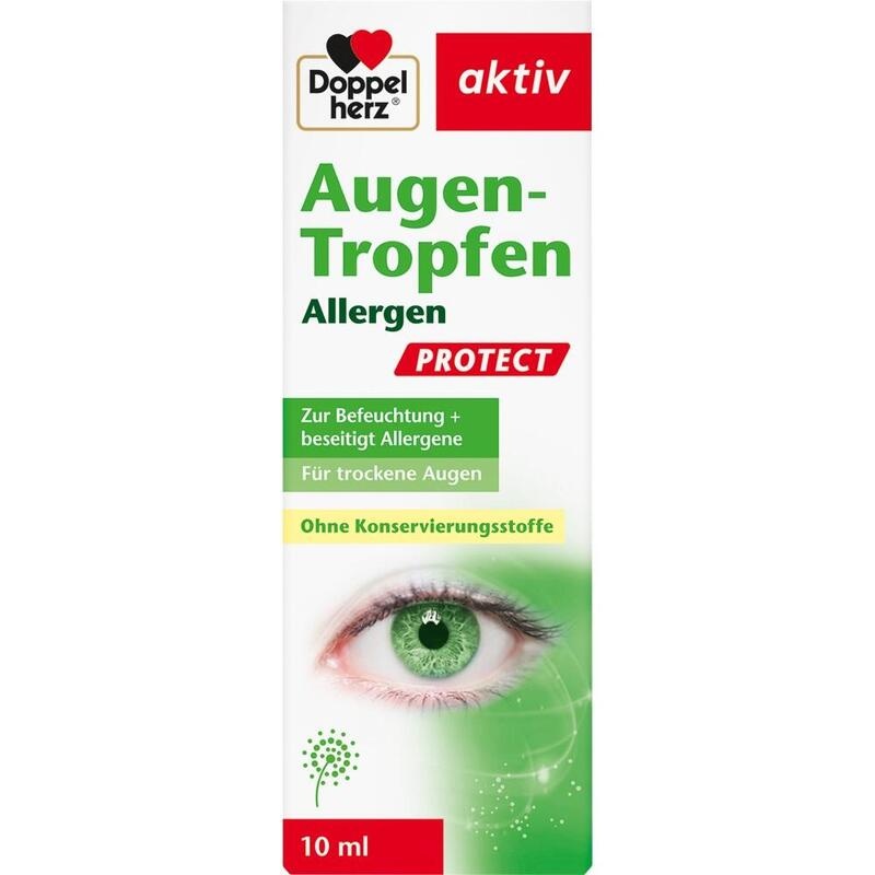 DOPPELHERZ Augen-Tropfen Allergen PROTECT