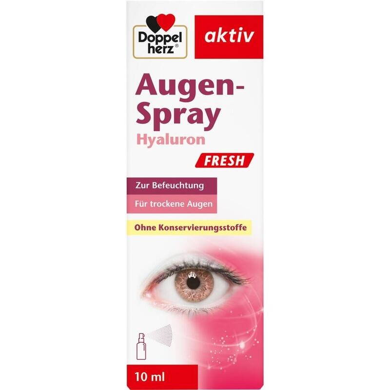 DOPPELHERZ Augen-Spray Hyaluron FRESH