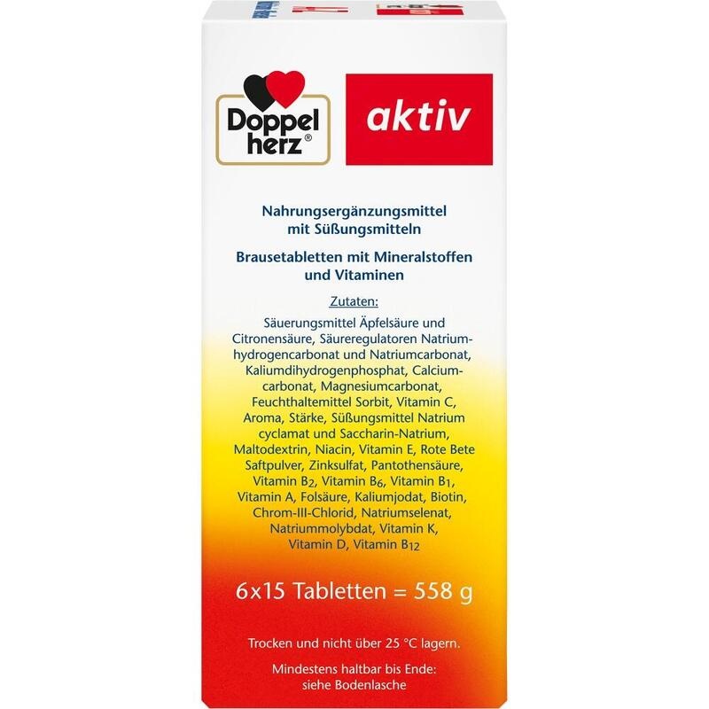 DOPPELHERZ A-Z Multivitamin+Mineralien Brausetabl.