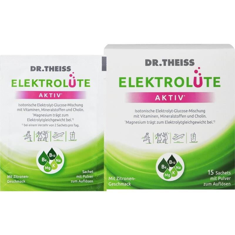 DR.THEISS Elektrolüte AKTIV Pulver Sachets