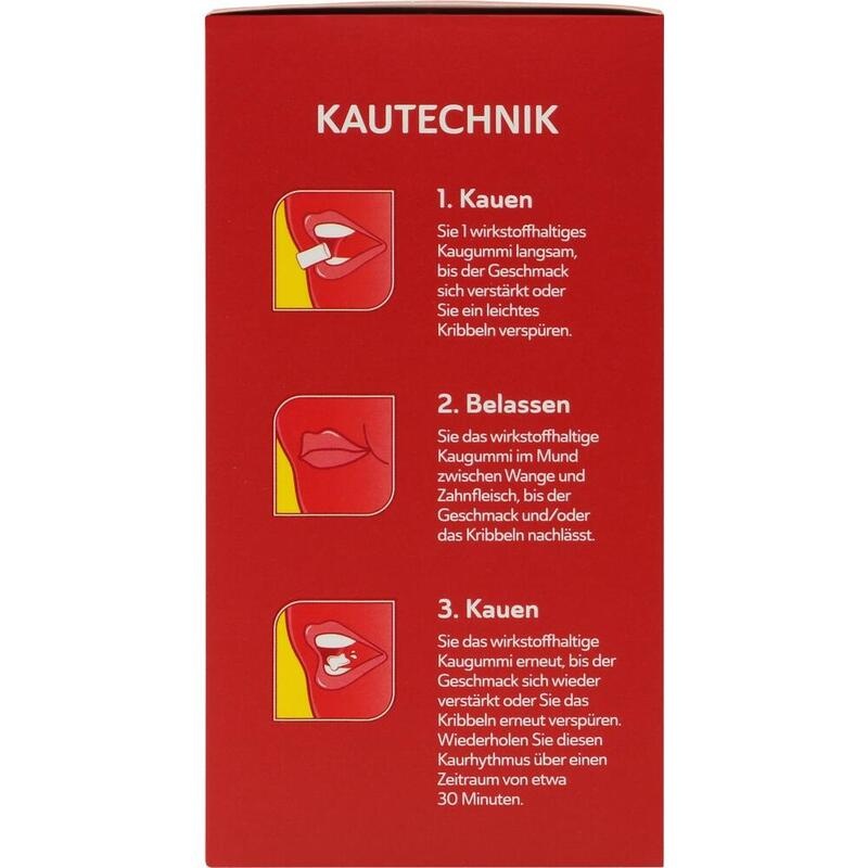 VOYE Citrus 2 mg wirkstoffhalt.Kaugummi m.Nikotin