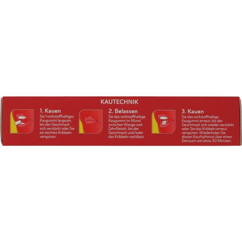 VOYE Citrus 4 mg wirkstoffhalt.Kaugummi m.Nikotin