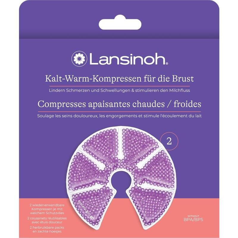 LANSINOH Kalt-Warm-Kompressen für die Brust