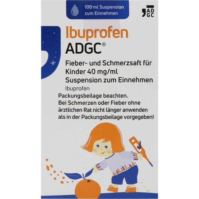 IBUPROFEN ADGC Fieber u.Schmerzsaft Kinder 40mg/ml