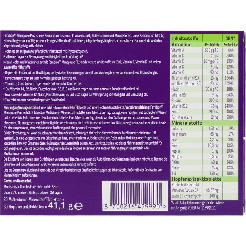 FEMIBION Menopause Plus Tabletten