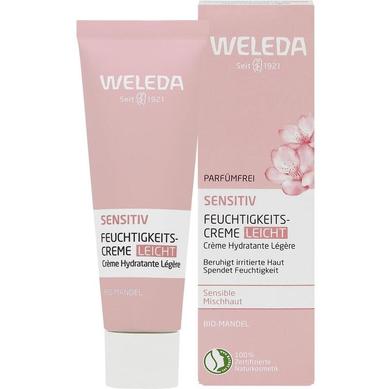 WELEDA Sensitiv Feuchtigkeitscreme leicht Mandel