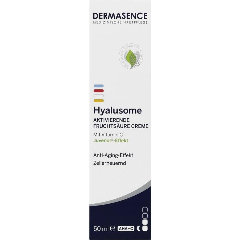 DERMASENCE Hyalusome aktiv.Fruchtsäure Creme