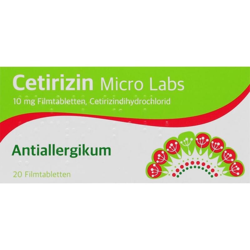 CETIRIZIN Micro Labs 10 mg Filmtabletten
