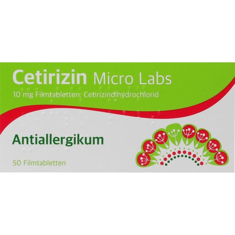 CETIRIZIN Micro Labs 10 mg Filmtabletten