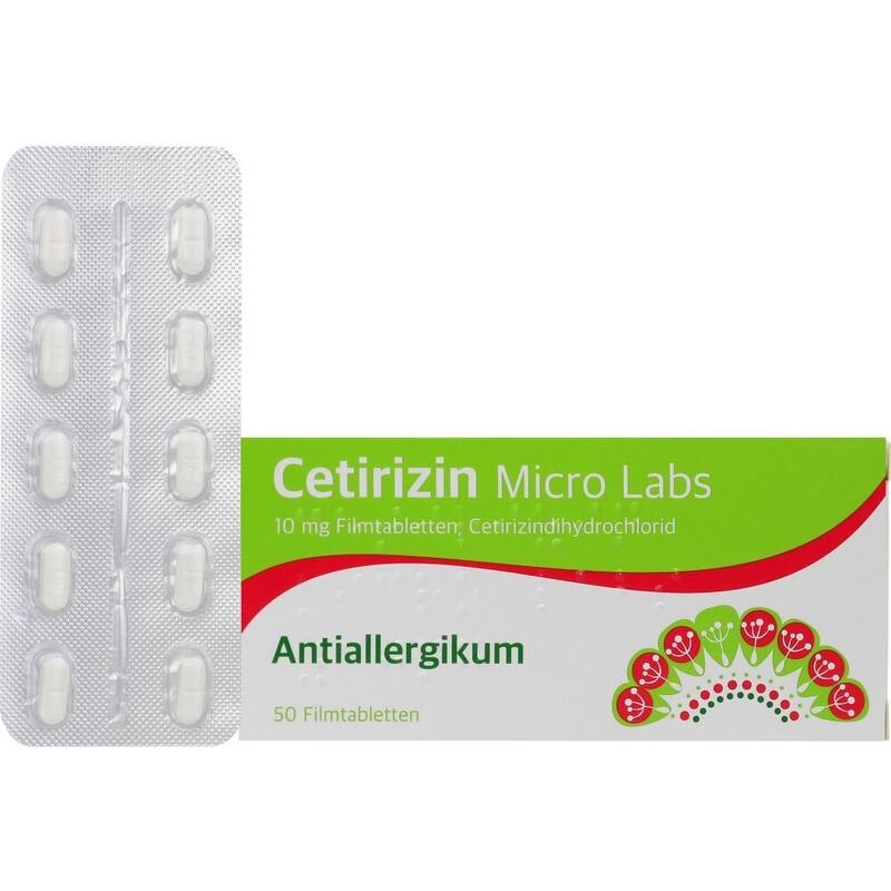 CETIRIZIN Micro Labs 10 mg Filmtabletten
