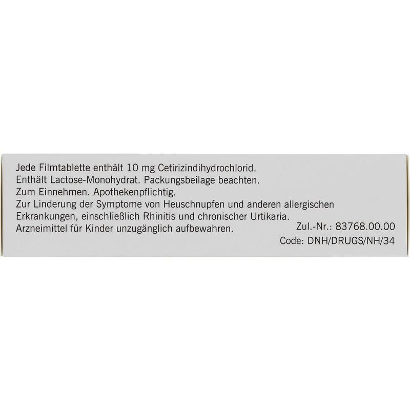 CETIRIZIN Micro Labs 10 mg Filmtabletten