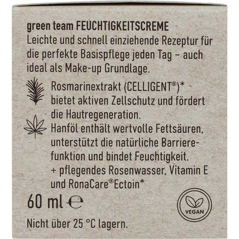 GREEN TEAM Feuchtigkeitscreme