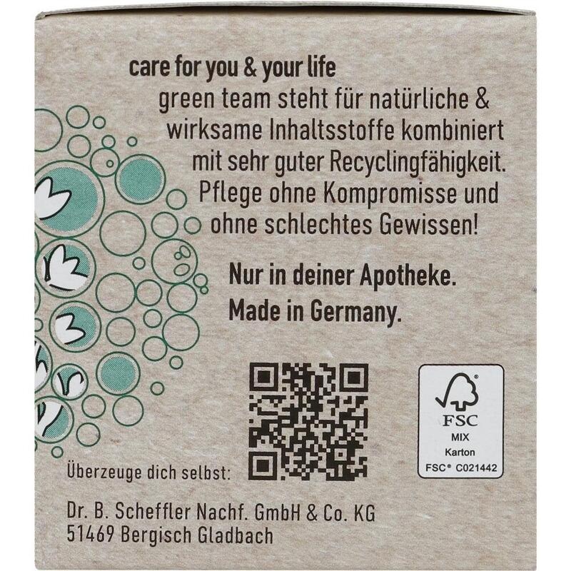 GREEN TEAM Feuchtigkeitscreme