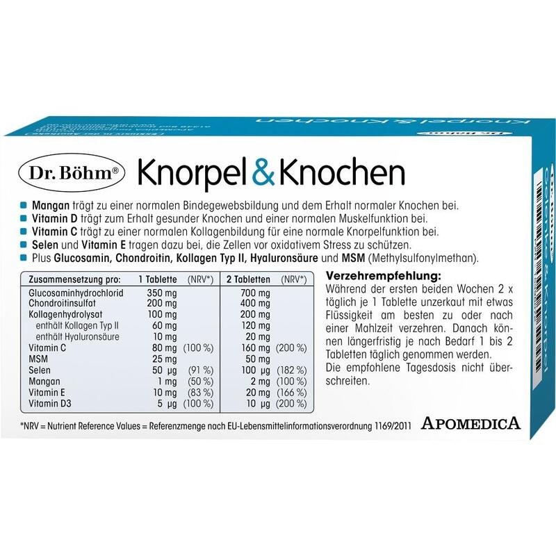 DR.BÖHM Knorpel & Knochen Tabletten