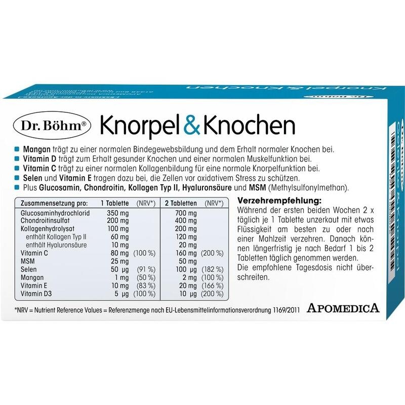DR.BÖHM Knorpel & Knochen Tabletten