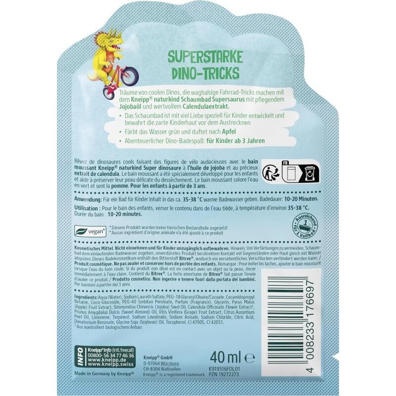 KNEIPP naturkind Supersaurus Schaumbad
