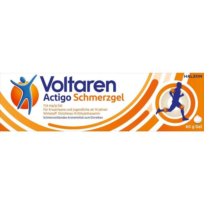 VOLTAREN Actigo Schmerzgel 11,6 mg/g