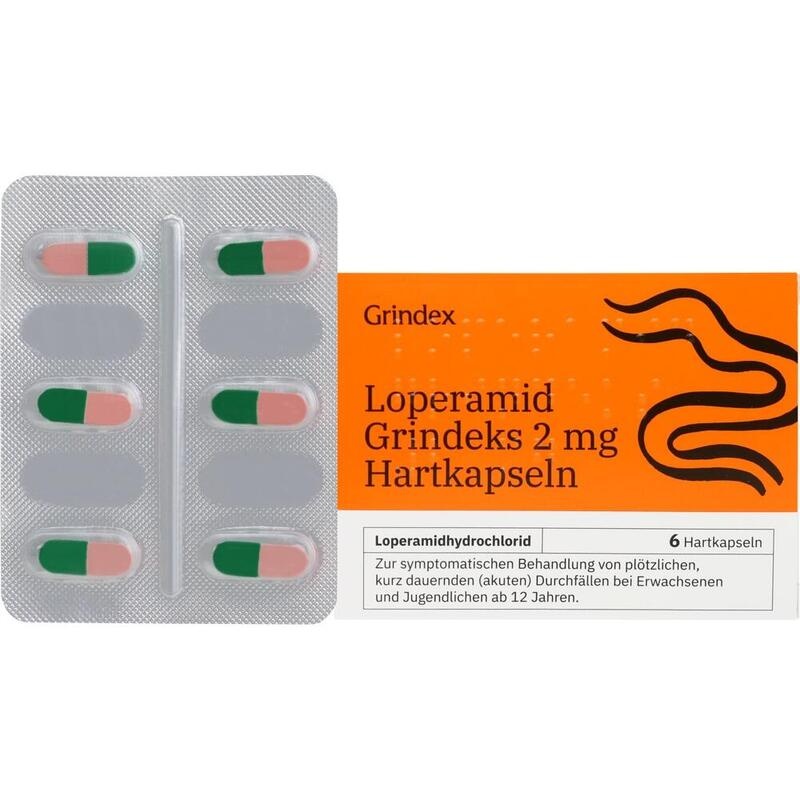 LOPERAMID Grindeks 2 mg Hartkapseln