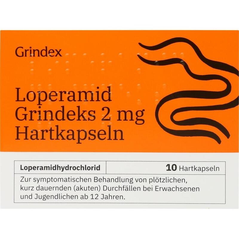 LOPERAMID Grindeks 2 mg Hartkapseln
