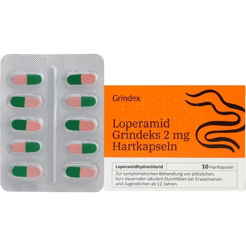 LOPERAMID Grindeks 2 mg Hartkapseln