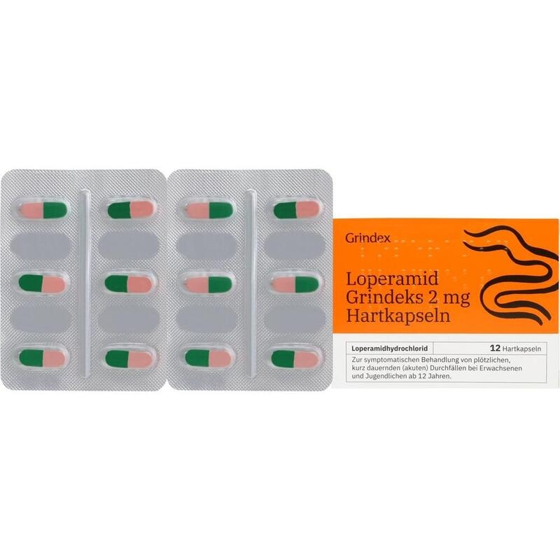 LOPERAMID Grindeks 2 mg Hartkapseln