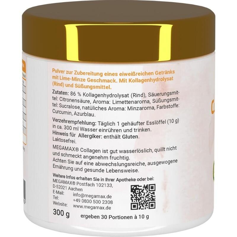 COLLAGEN CLEAR Glow Kollagen Peptide Lime-Minze