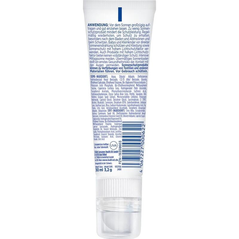 LADIVAL Aktiv Sonnenschutz Creme & Stift LSF 50+