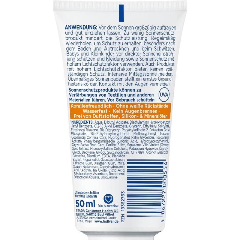 LADIVAL empfindliche Haut Lotion Gesicht LSF 50+