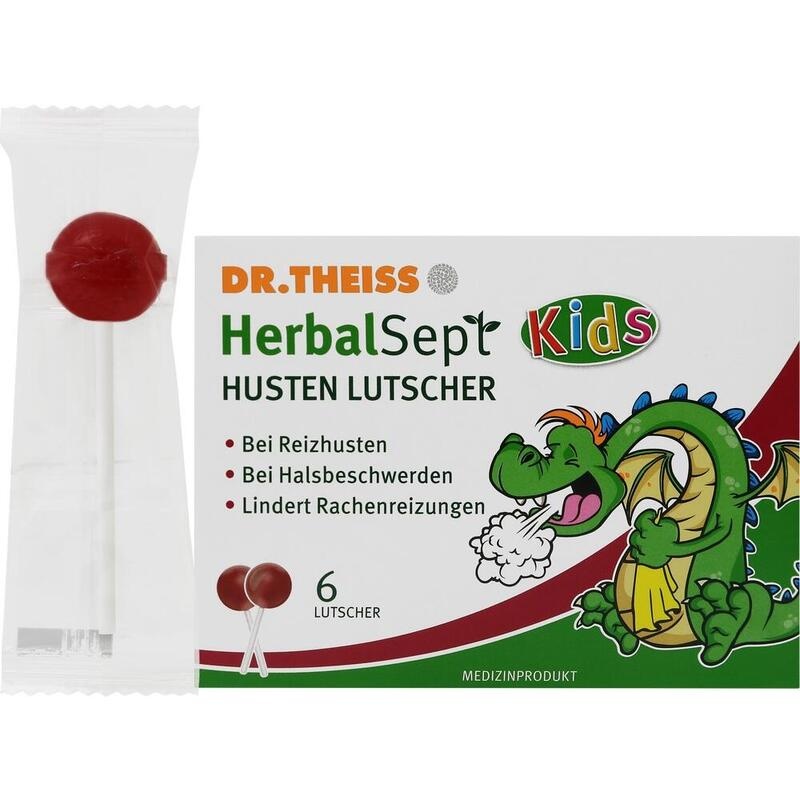 DR.THEISS HerbalSept Husten Lutscher Kids