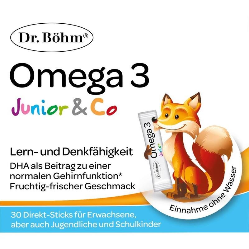 DR.BÖHM Omega-3 Junior Direkt Sticks