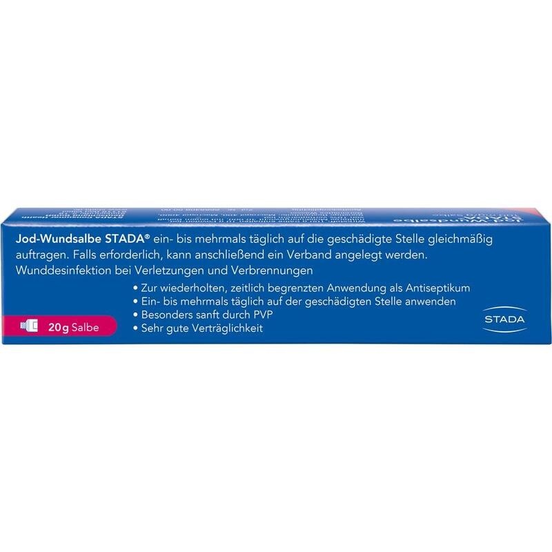 JOD-WUNDSALBE STADA 100 mg/g