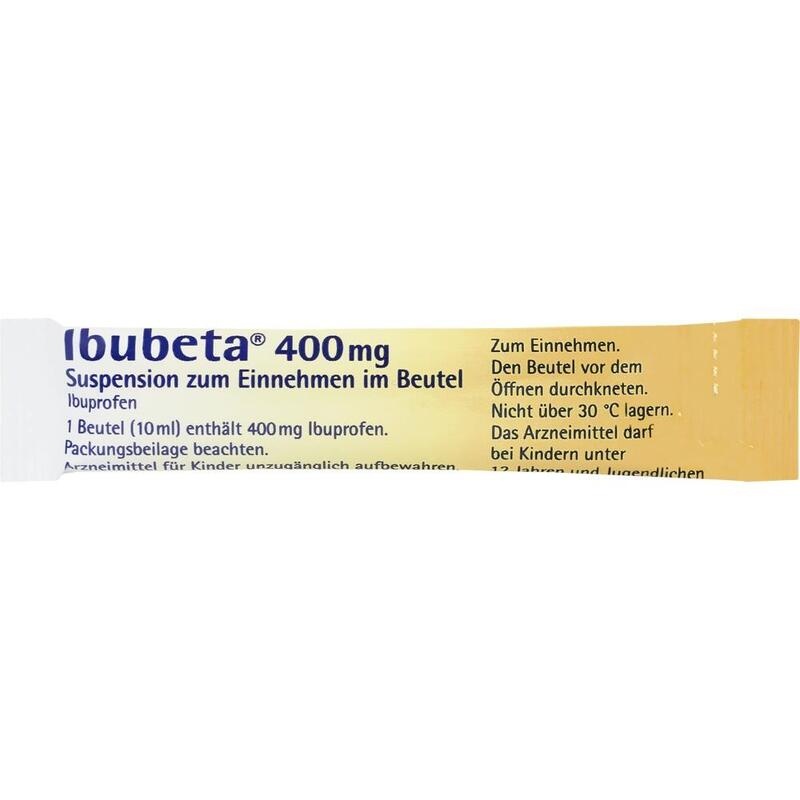 IBUBETA 400 mg Suspension zum Einnehmen im Beutel