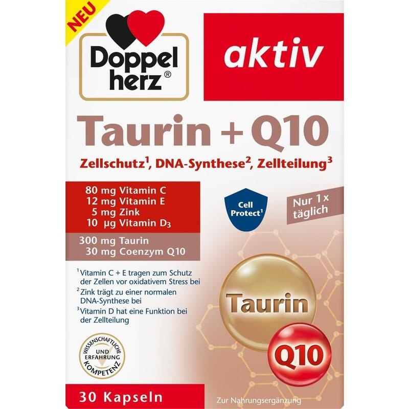 DOPPELHERZ Taurin+Q10 Kapseln