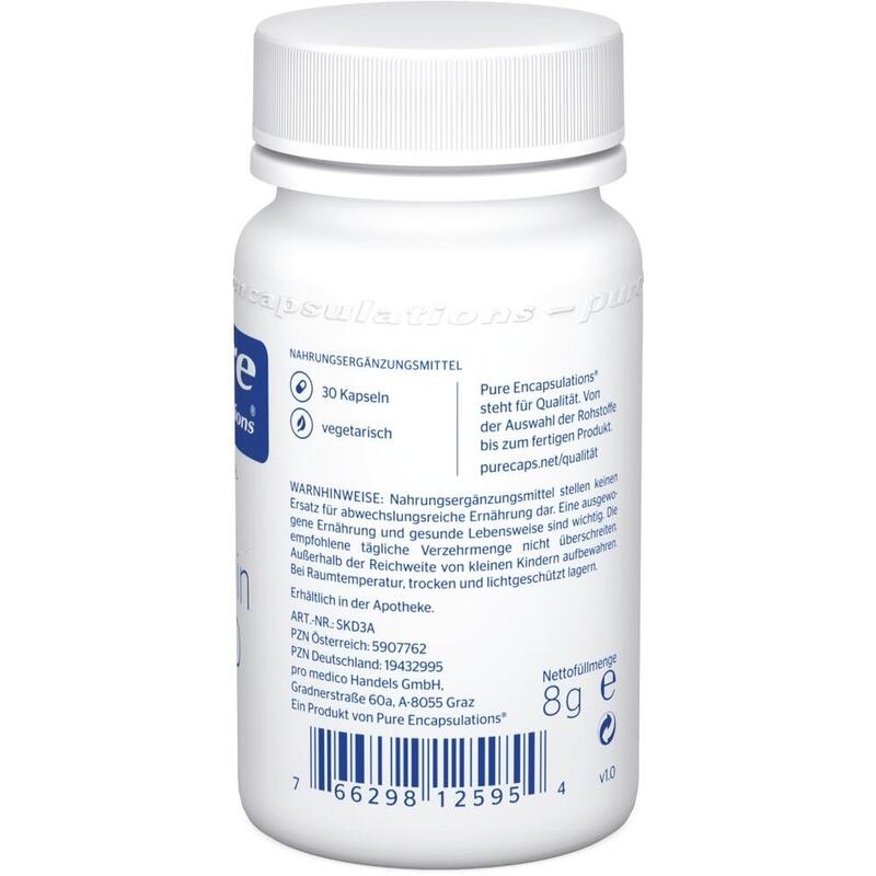 PURE ENCAPSULATIONS Vitamin K & D Kapseln