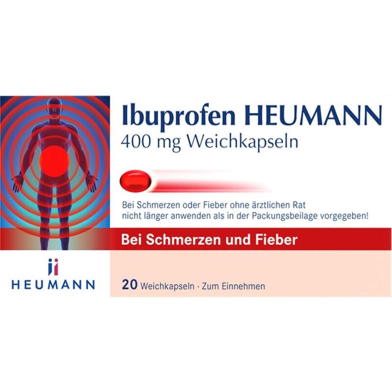 IBUPROFEN HEUMANN 400 mg Weichkapseln