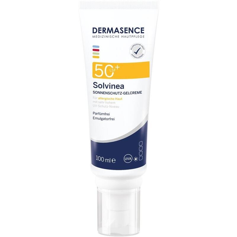 DERMASENCE Solvinea Sonnenschutz-Gelcreme LSF 50+