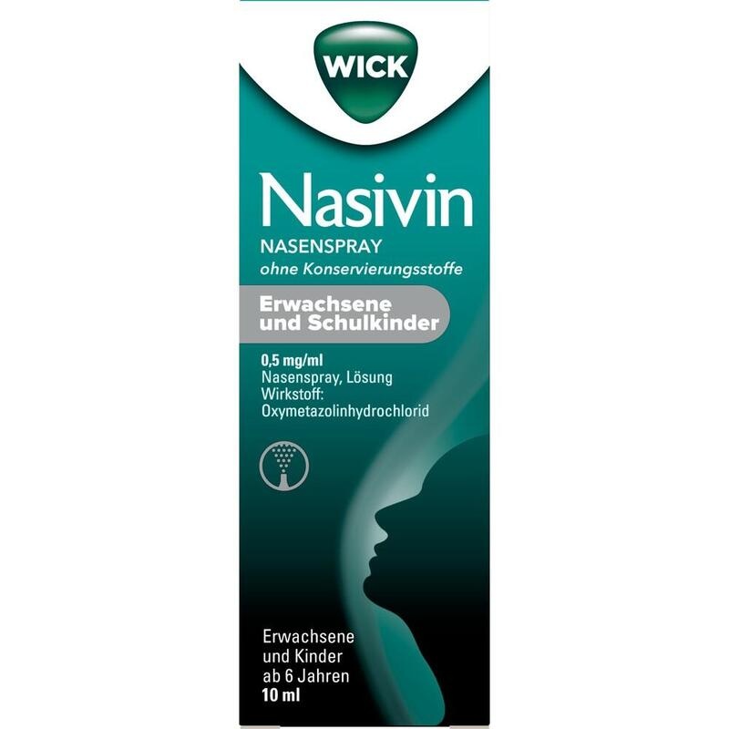 WICK Nasivin Nasenspray oK Erw./Schulkin.0,5 mg/ml