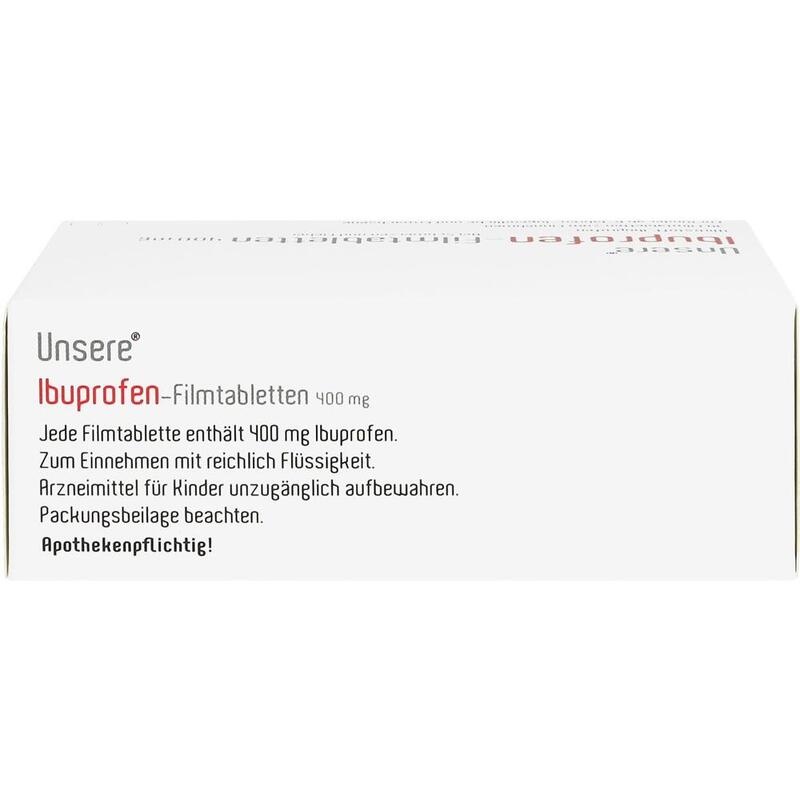 UNSERE Ibuprofen-Filmtabletten 400 mg