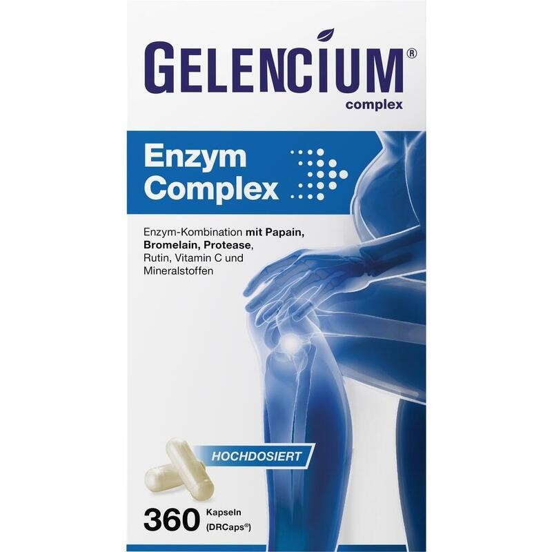 GELENCIUM Enzym Complex hochdos.m.Bromelain Kaps.