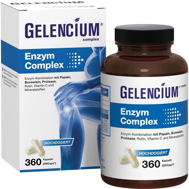GELENCIUM Enzym Complex hochdos.m.Bromelain Kaps.