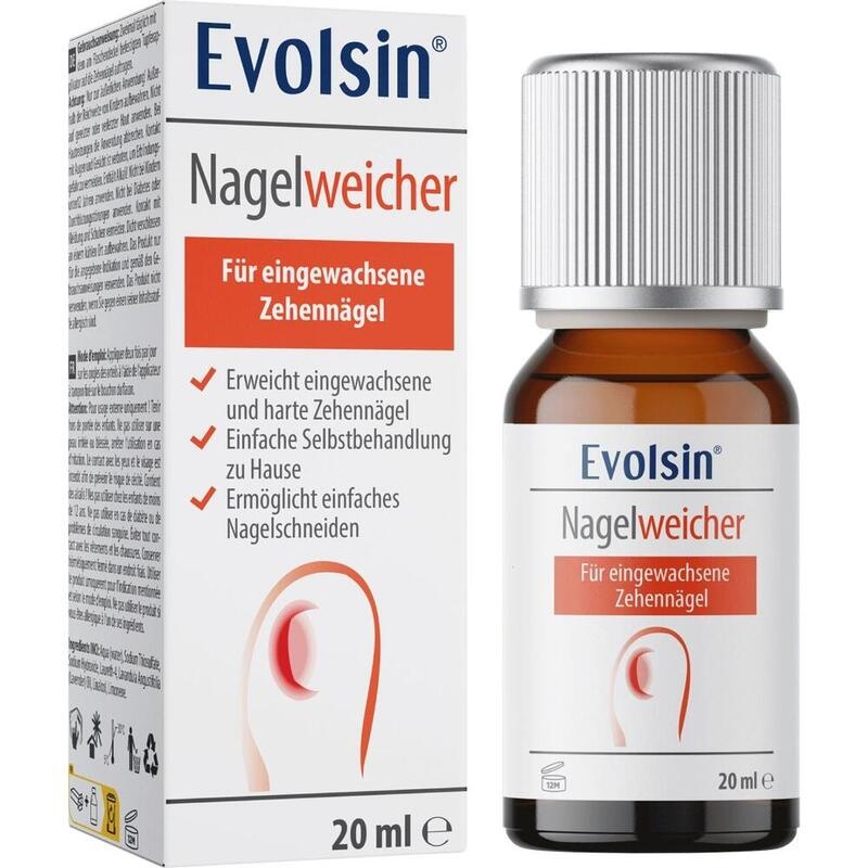 EVOLSIN Nagelweicher f.eingewachse.Zehennägel Lsg.