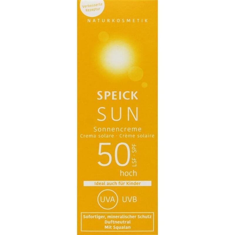 SPEICK SUN Sonnencreme LSF 50